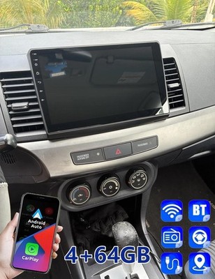 Apple Carplay For Mitsubishi Lancer 2008-2017 Android Car Stereo Radio GPS 64GB