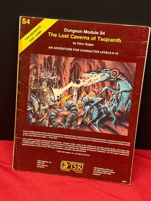 TSR Advanced Dungeons & Dragons The Lost Caverns of Tsojcanth S4 1982