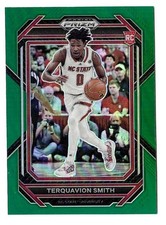 2023 Terquavion Smith Panini Prizm Draft Picks Green Rookie Philadelphia 76ers