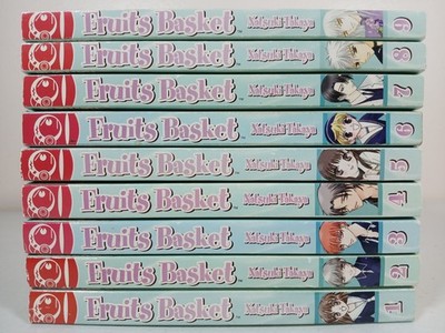 Fruits Basket Manga Vol 1-9 English Natsuki Takaya Tokyopop Shojo