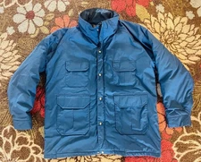 Vintage 90s Woolrich Mens XL Mountain Parka Wool Lined Barn Coat Jacket USA Made