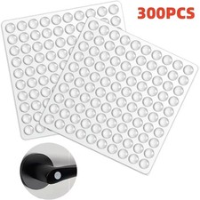 100Pcs Soft Close Dampers Cupboard Door Stoppers Sticky Rubber Feet Bumper Pads