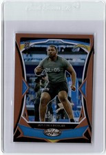 Justin Eboigbe SN,RC #/275 Mirror Bronze Panini 2024 Panini Certified