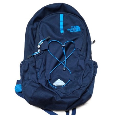 The North Face Jester Backpack Navy Blue Outdoor Travel School Hiking