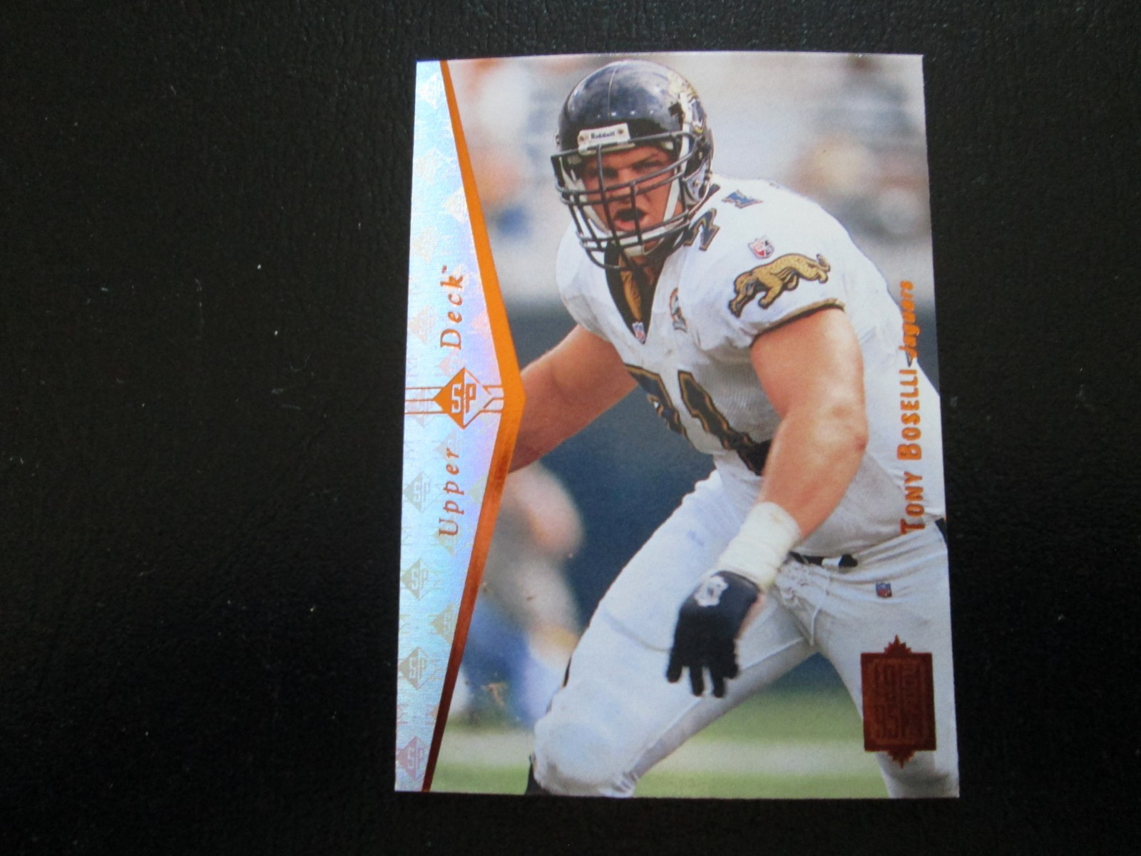 TONY BOSELLI 1995 UPPER DECK SP FOOTBALL ROOKIE CARD # 147 SET BREAK NMMT+