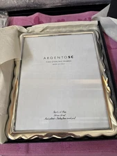 Argento SC Scalloped Sterling Silver Picture Frame, 8" x 10