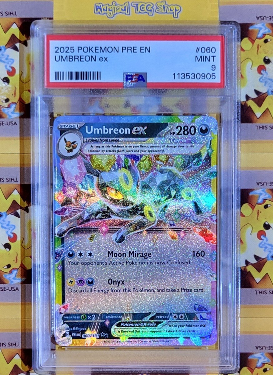 Pokemon Umbreon EX 060/131 Holo Scarlet & Violet Prismatic