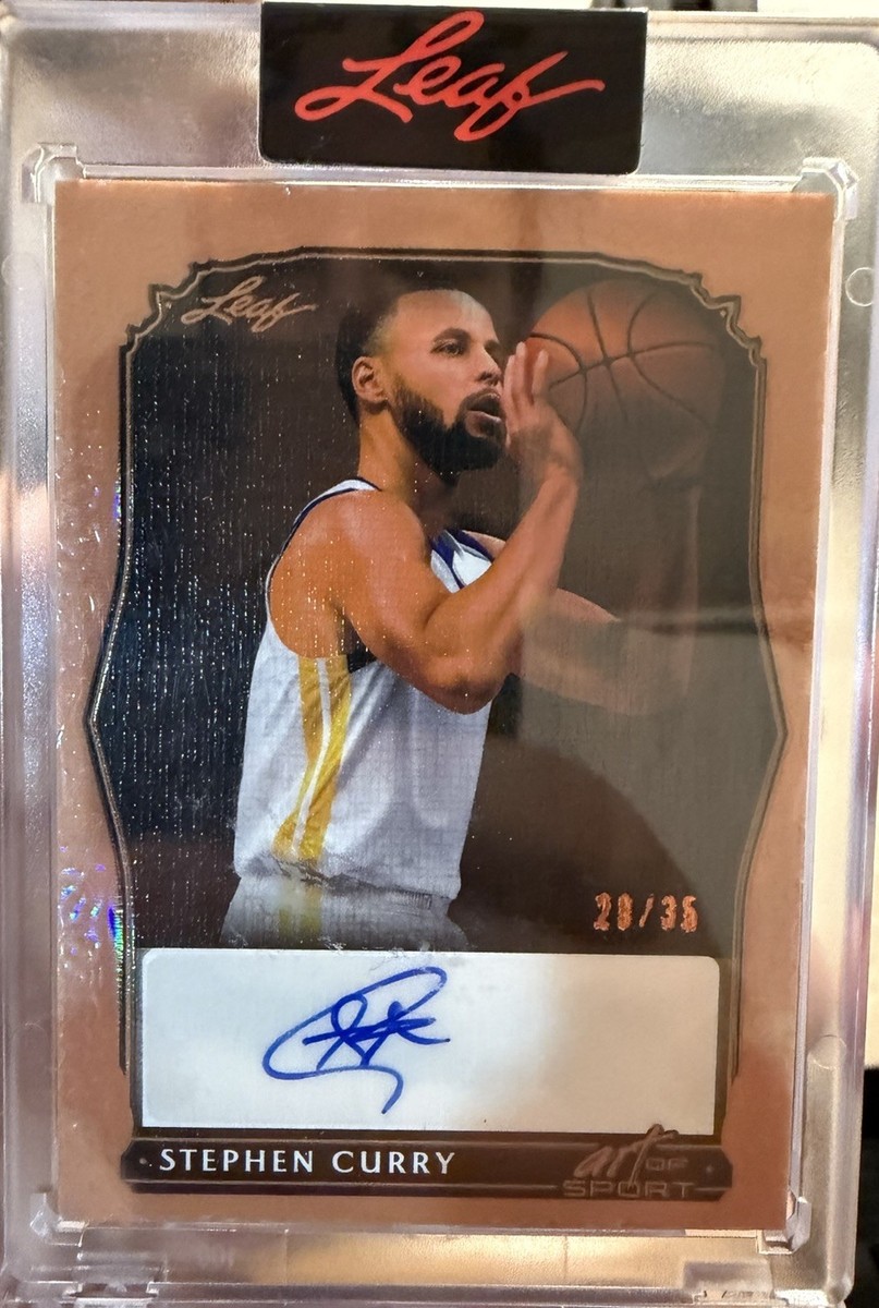2023 Leaf Art Of Sport #BA-SC1 Stephen Curry Auto 28/35 | eBay