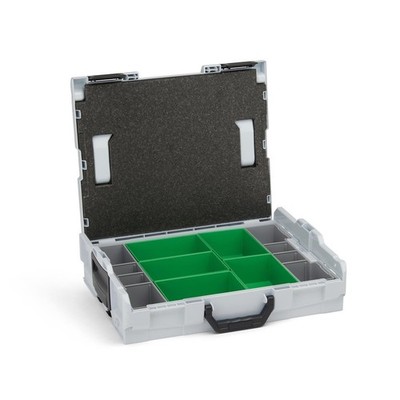 Bosch Sortimo L-Boxx 102 grau Gr1 inkl. Insetboxenset D3