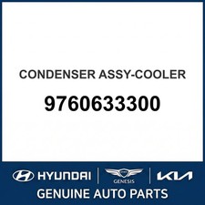 1993 Hyundai Sonata Condenser Assembly-Cooler OEM New 9760633300