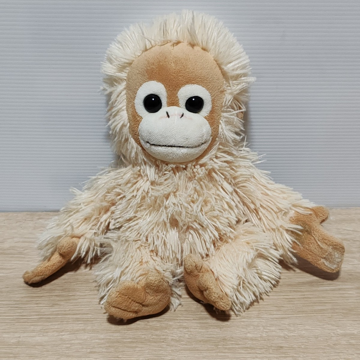 【廃盤商品】入手困難 BABY COCO & NATSUラブラブお喋りぬいぐるみ Baby Coco & Natsu Orangutan Monkey Plush Doll Cream Toy Nakajima
