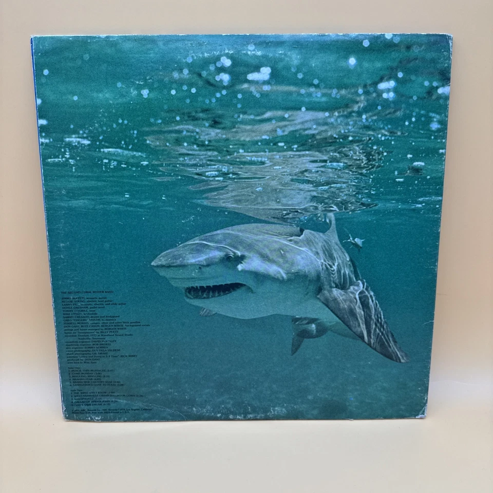 Jimmy Buffett Living And Dying In 3/4 Time 1974 LP Dunhill DSD-50132 G/VG+ - Image 4 of 4