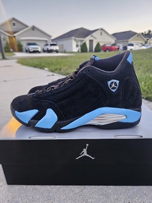 Air Jordan 14 Retro Black University Blue UNC Men Size 8.5 2026