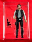 VINTAGE STAR WARS AFA 85+ HAN SOLO SMALL HEAD MOLDED LEGS HK