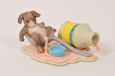 Charming Silvestri Tails Get Well Soon 97/719 Sick Mouse Medicine Signed