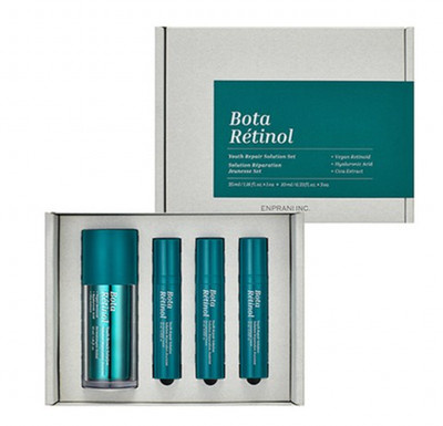 Enprani Bota Retinol Youth Repair Serum Set - 1 Full + 3 Travel Size