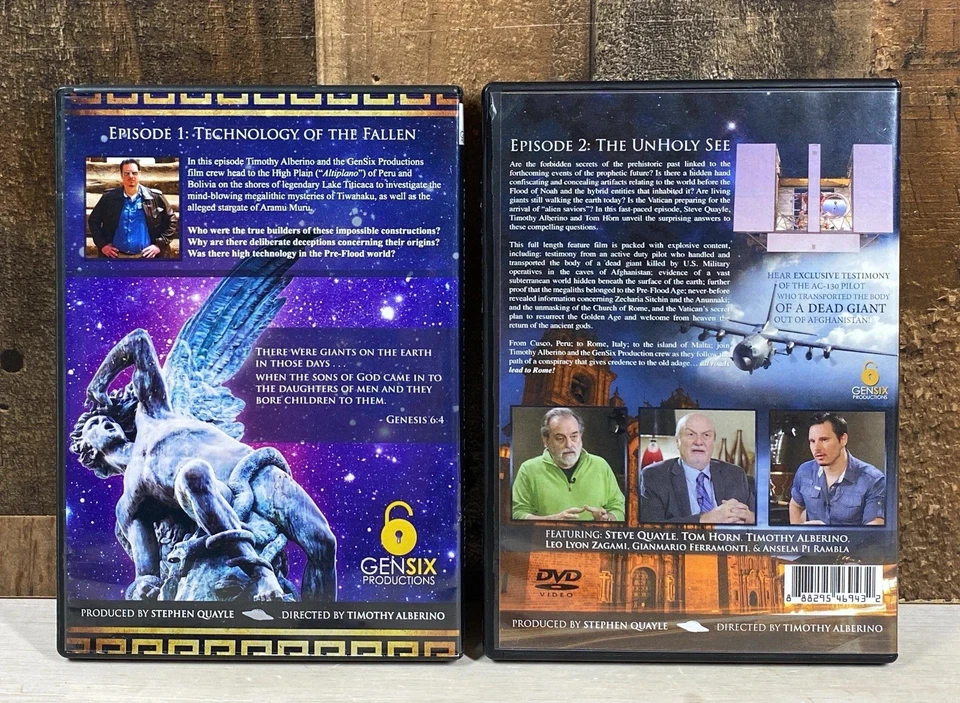 True Legends Episode 1 & 2: Technology of the Fallen/The Unholy See (DVD) - Image 2 of 4