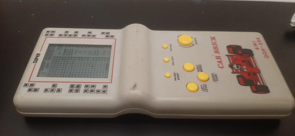 bai bian car brick 9 in 1 qch-33a vintage handhend video game portable - Bild 3 von 4