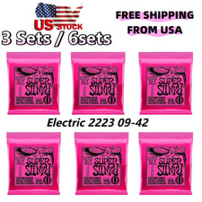3/6 Set Ernie Ball Super Slinky Nickel Wound ...