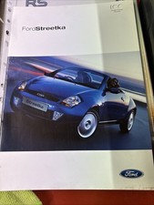FORD StreetKa Car Sales Brochure March 2003 Ref FA1451