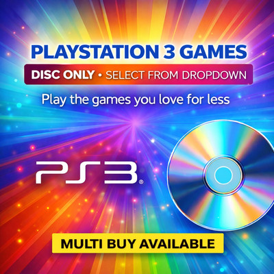 Sony Playstation 3 (PS3) Nur Disc Videospiele - Multi Angebot verfügbar (Liste 3)