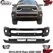 Front Bumper Face Bar Primed Steel Fog Lights Kit For 2010-2018 Ram 2500 3500 Front Bumper Face Bar Primed Steel Fog Lights Kit For 2010-2018 Ram 2500 3500