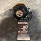 Pittsburgh Steelers Hines Ward Autographed Mini Helmets Pro And College W/COA