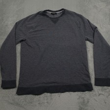 Vince Sweater Womens Large Gray Cashmere Blend Pullover Crew Neck