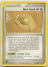 Root Fossil 92/100 Common Sandstorm Pokemon MP