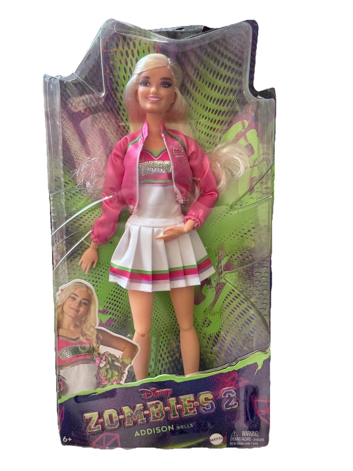 Mattel Disney Zombies 2 Addison Wells Doll