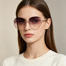 Gucci New Women's Sunglasses Model GG7204, Size 61-15-140