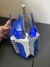 Transformers Optimus Prime Mission Helmet Mask With Sound Lights - Hasbro 2011
