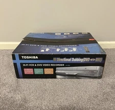 Toshiba D-VR4X DVD Recorder Dubbing VHS Player BRAND NEW!! Open Box