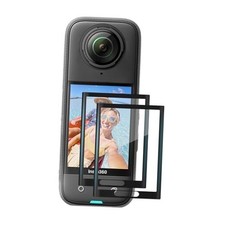 Screen Protector for Insta360 X5 Accessories 2 Pack , Tempered Glass LCD