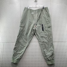 Tommy Hilfiger Cargo Pants Mens 3xl Green Paratrooper Jogger Lightweight 42x28