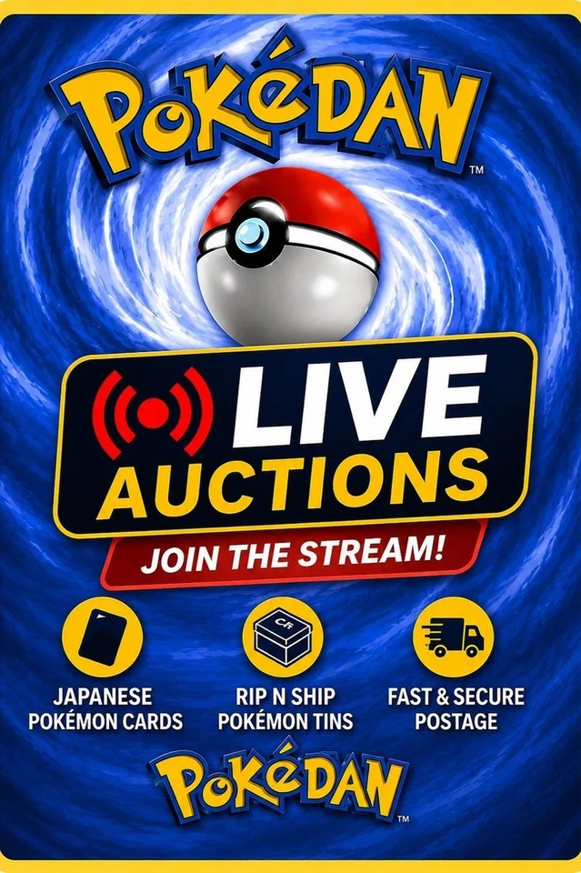 PokeDan Live! High-End Japanese SAR / SR / AR Pulls! 192k Positive Feedback