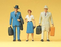 Preiser 45034 G Spur Stehende FahrgäSte Set (3) Figuren