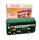 Matchbox Lesney Superfast 17 Titan London Bus, rare green "Berger Paints" mib!