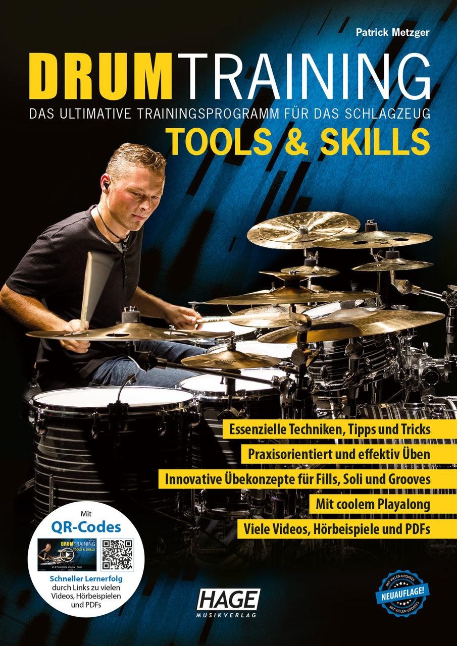 Drum Training Tools & Skills (mit Daten-DVD) Patrick Metzger