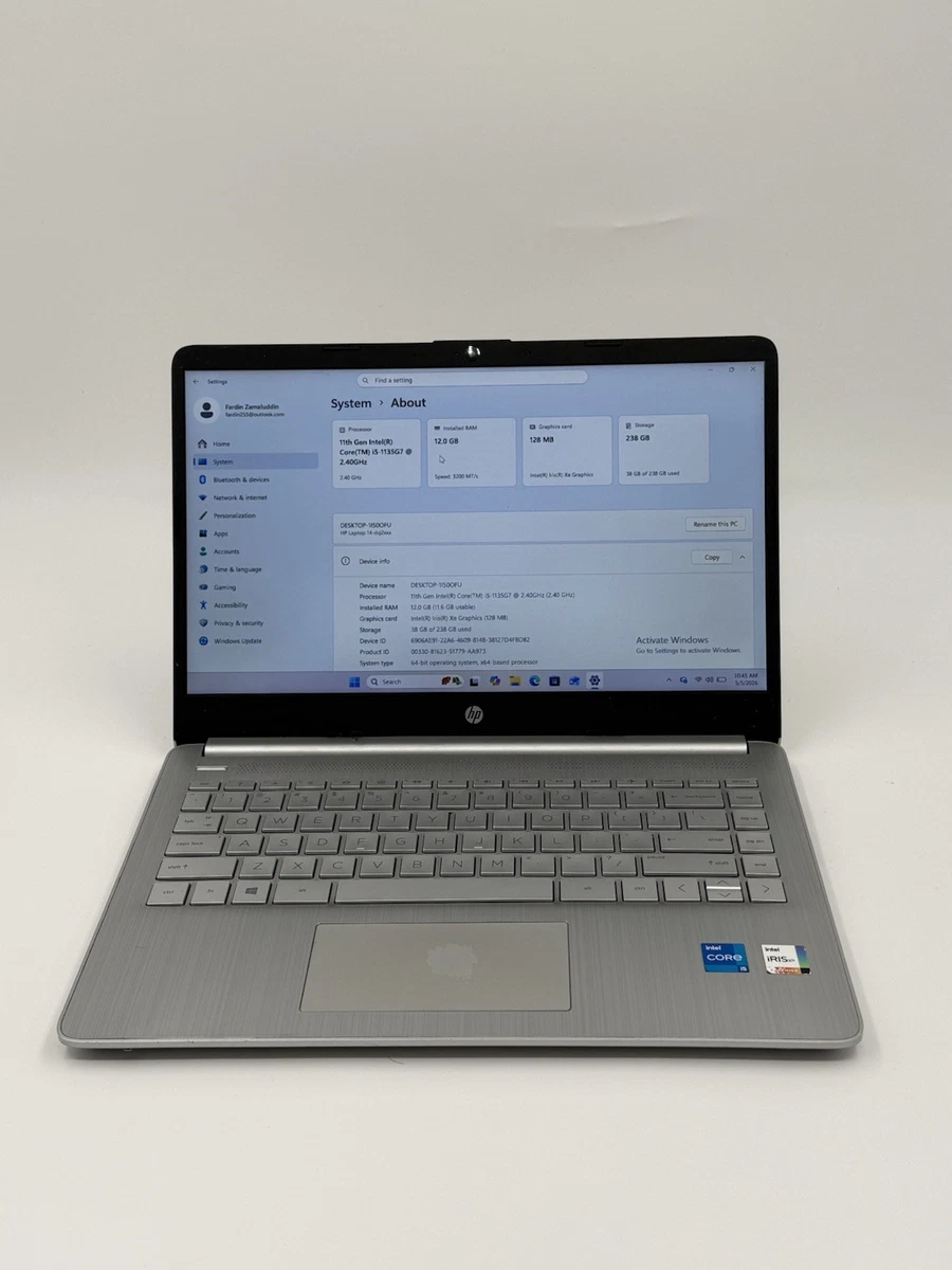 HP Laptops and 12 GB RAM 256 GB SSD Capacity Laptops for sale | eBay
