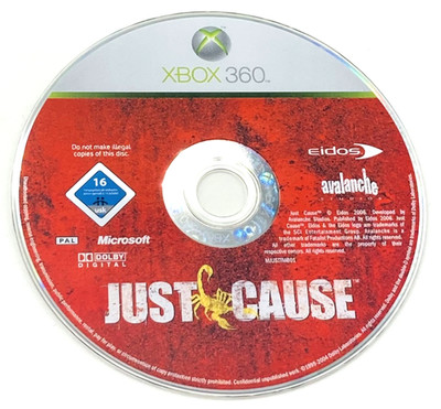 Just Cause Microsoft XBOX 360 NUR DISC OHNE Hülle