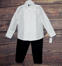 Nautica Boys 2-Piece Set Dress Shirt and Pants Size 5