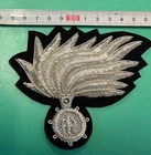 New Brigadier Carabinieri Silver Cap Flame