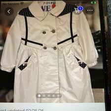 Rothschild vintage girls Raincoat coat 4 T