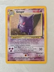 Pokémon Gengar Fossil Holo Rare Unlimited Card 5/62 1999 Wizards of The Coast