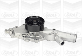 Pompe à eau moteur GRAF PA889 en aluminium durable pour Mercedes Classe E