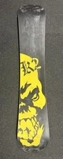 K2 Zeppelin 156cm Snowboard All Mountain Freestyle Twin Vintage Skull Graphic