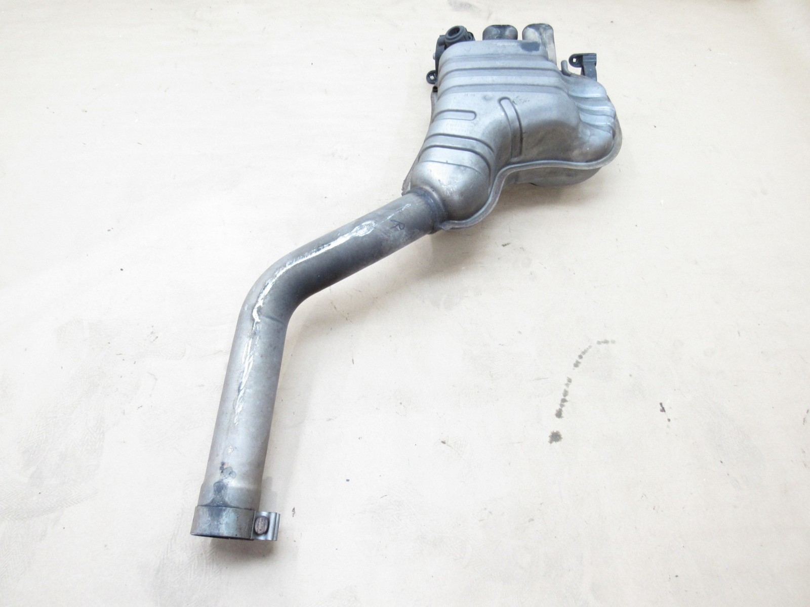 Bentley Continental GT 2012 6.0L Rear Left Driver Exhaust Muffler Pipe 11-18 ;#3