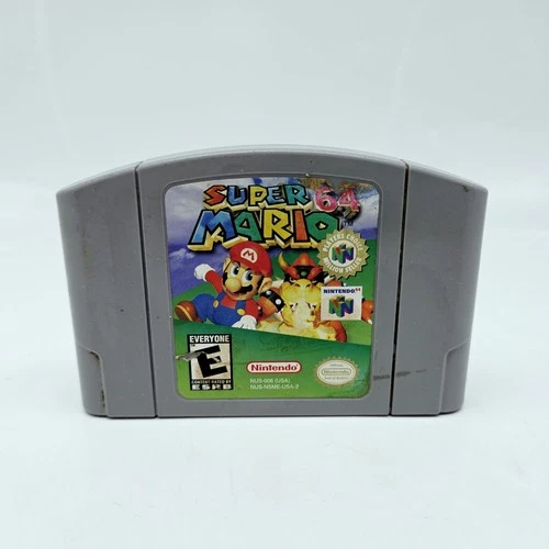 N64 Super Mario 64 Nintendo 64 Cartridge Only Working