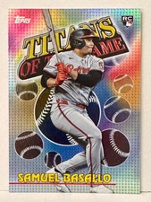 SAMUEL BASALLO BALTIMORE ORIOLES ROOKIE 2026 TOPPS TITANS OF THE GAME